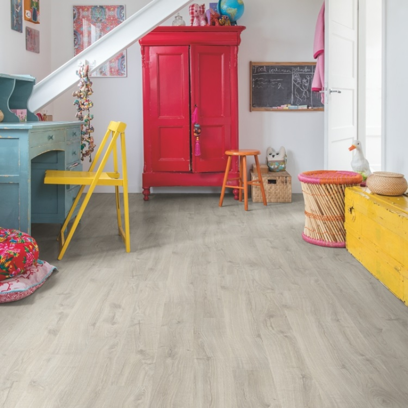 QuickStep Eligna Newcastle Oak Grey Laminate Flooring